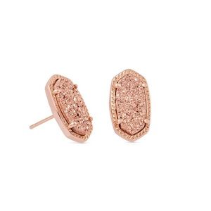 Kendra Scott Ellie Stud Earrings in Gold Drusy